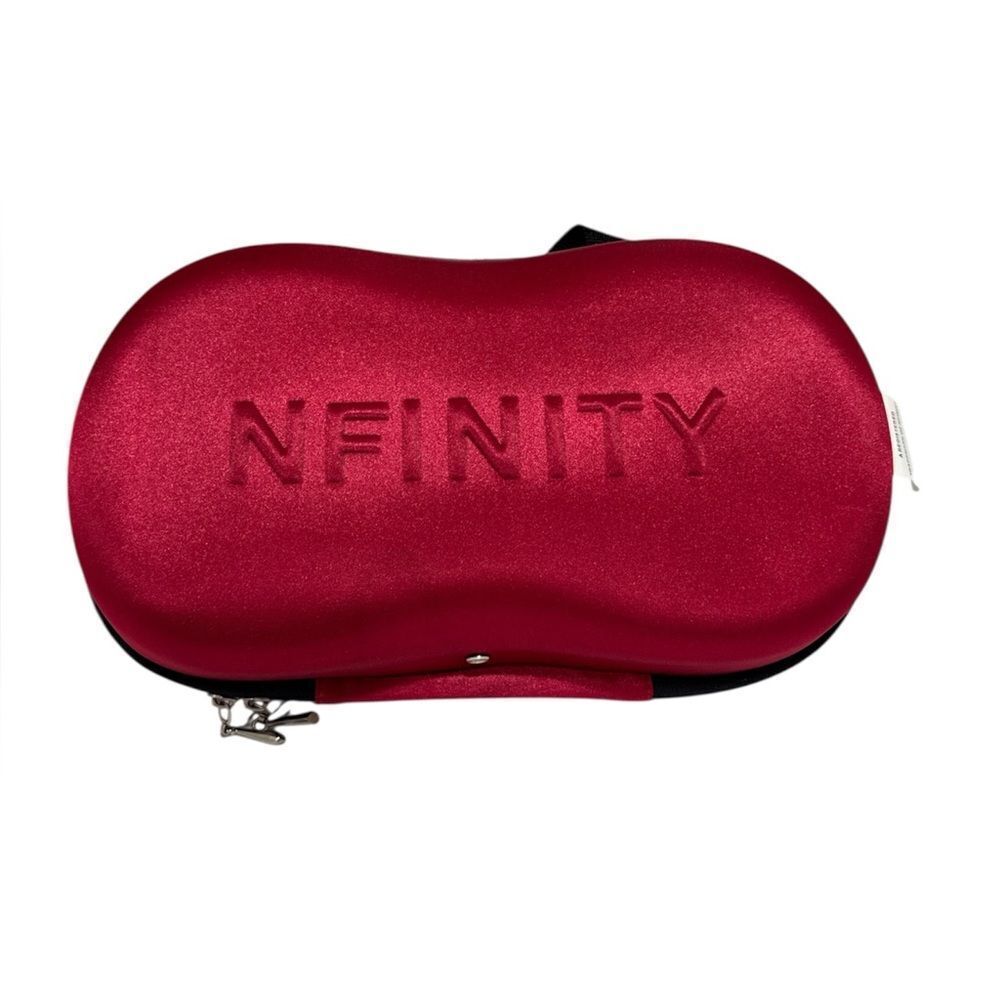 NFINITY Vibrant Red Shoe Case EUC